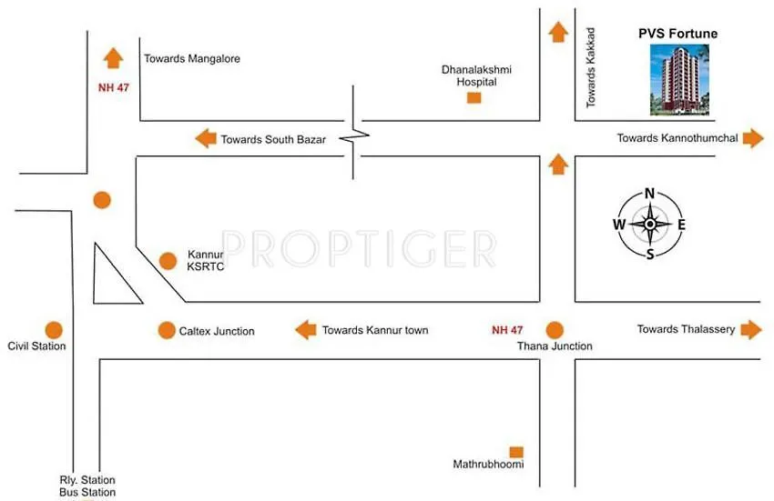 4D - Pvs Fortune Apartment Kannur